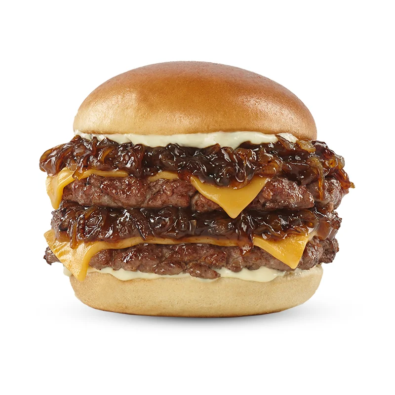 Hamburguesa Smash Cebolla Caramelizada